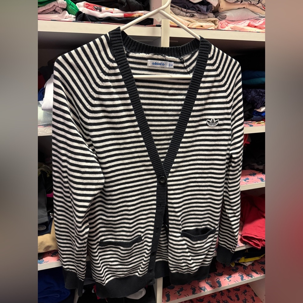 adidas Cardigan Sweaters for Men size M